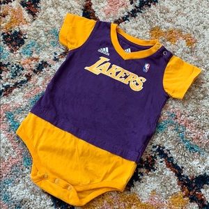 Adidas Lakers corton onesie 24M